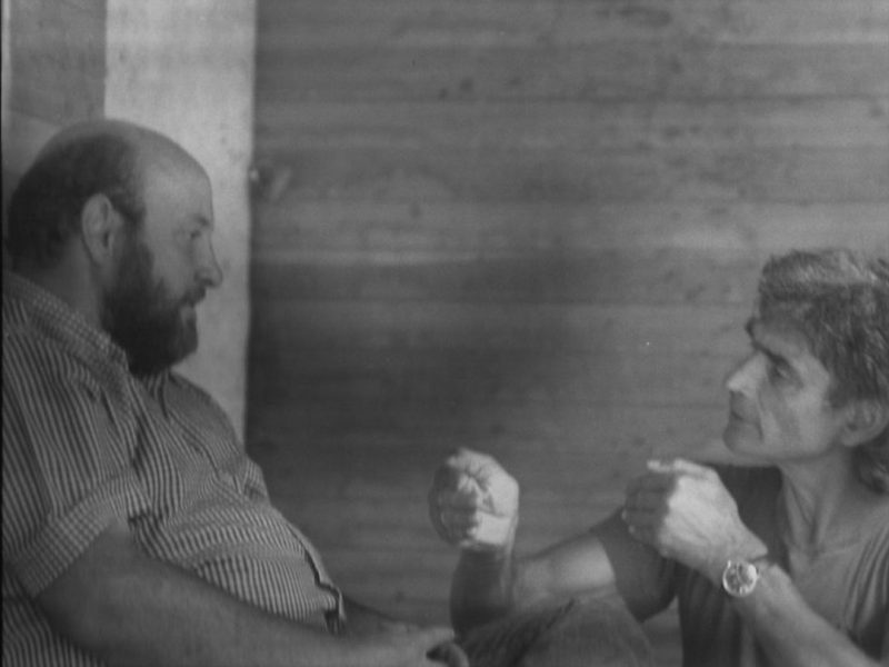 Luis Armando Roche con  Antoine Bonfanti (Sonido)